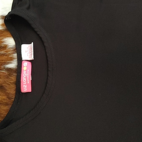 Liz Lange Maternity Shirt Sz Med - Picture 2 of 3